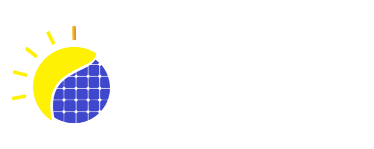 logo with name and white text